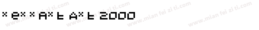 Deviant Art 2000字体转换